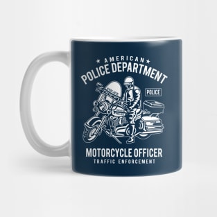 American Police Department Mug